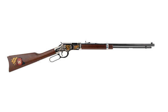 Henry Goldenboy 22LR Lever Action Shriners Tribute Edition Rifle has a 20-inch barrel
